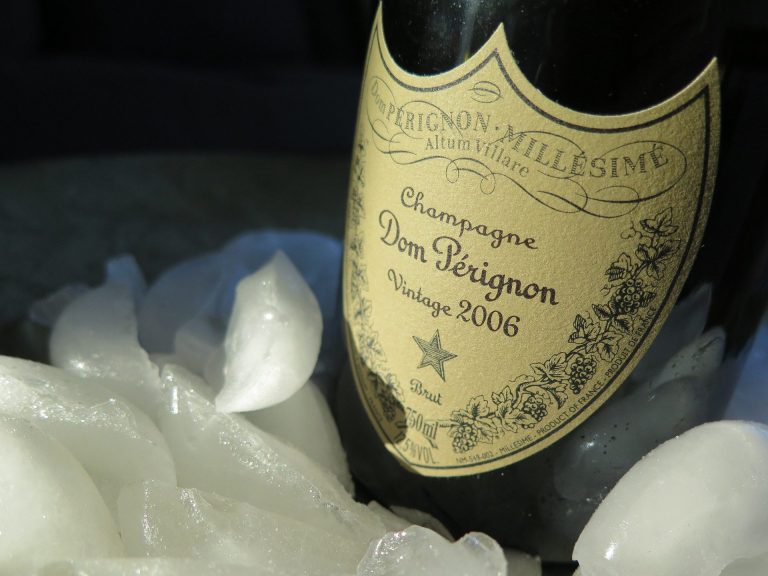 lefrancophile dom perignon 2006 on ice