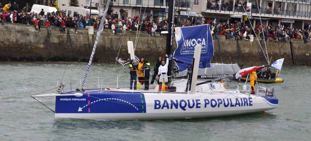 Armel Le Cléac'h on the Banque Populaire