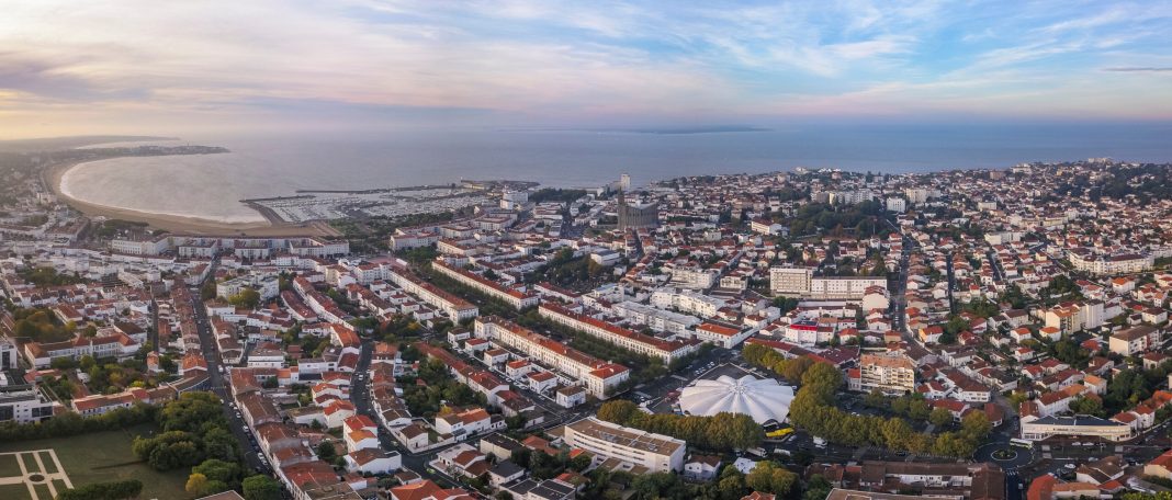 panoramic view of Royan