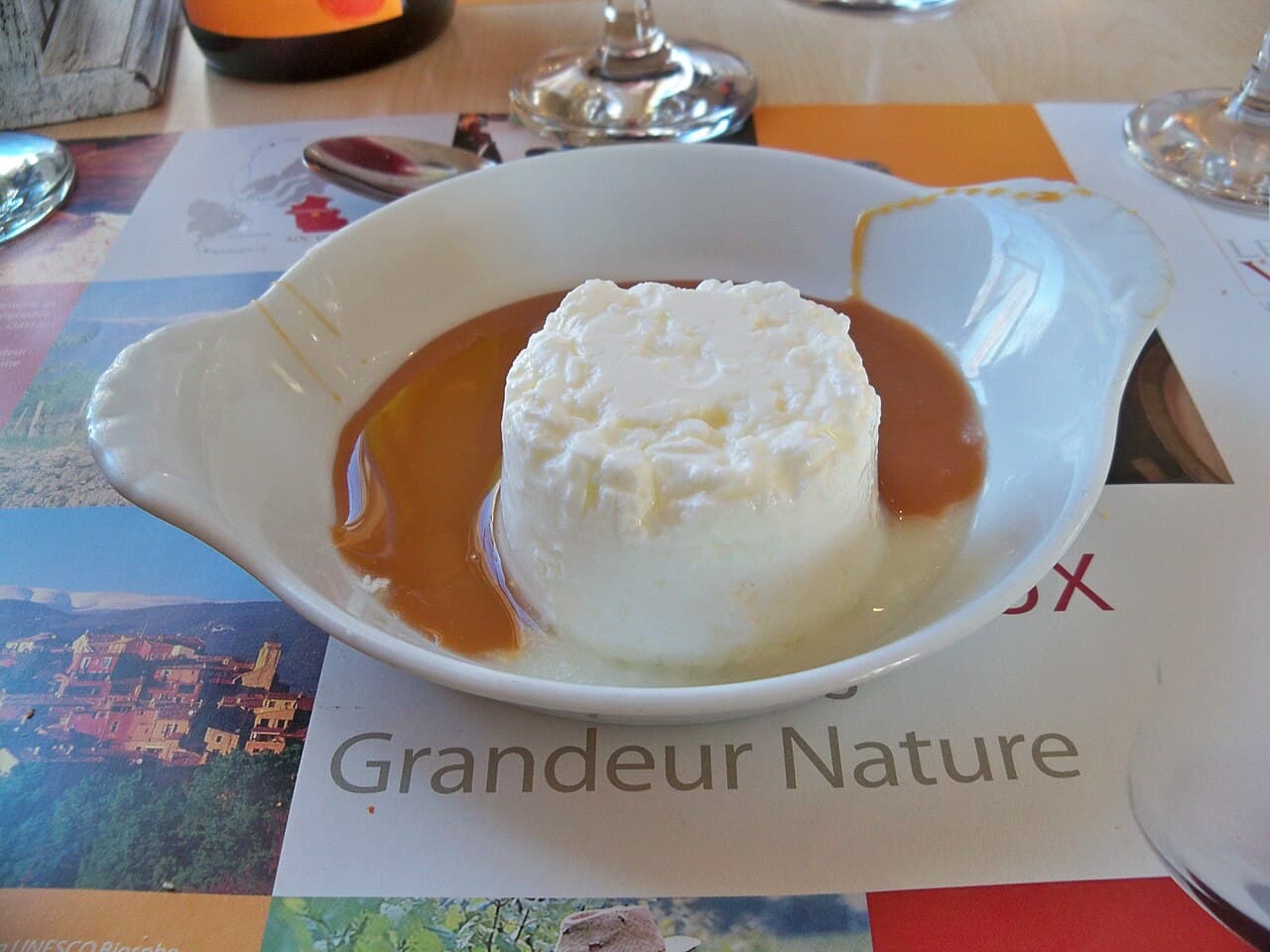 Faisselle fresh cheese