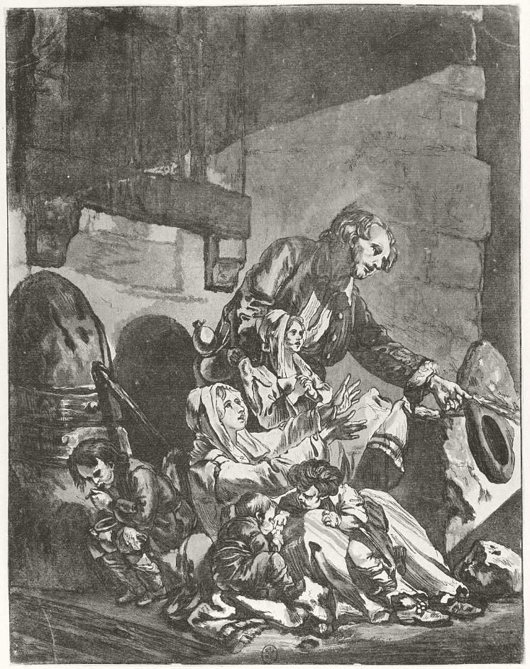 The Poor Family by François-Philippe Charpentier